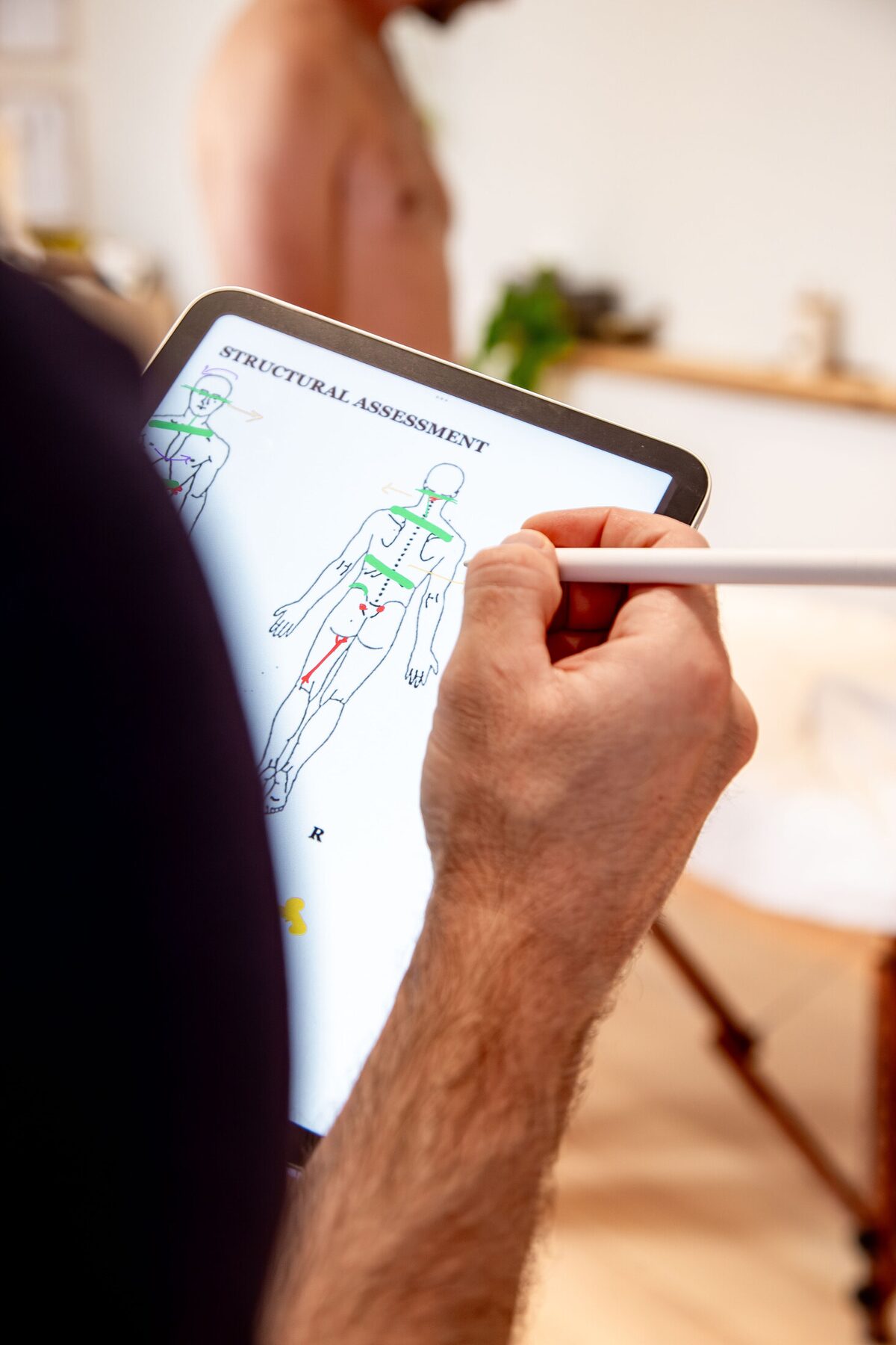 BodyReading and structural assessment using an iPad